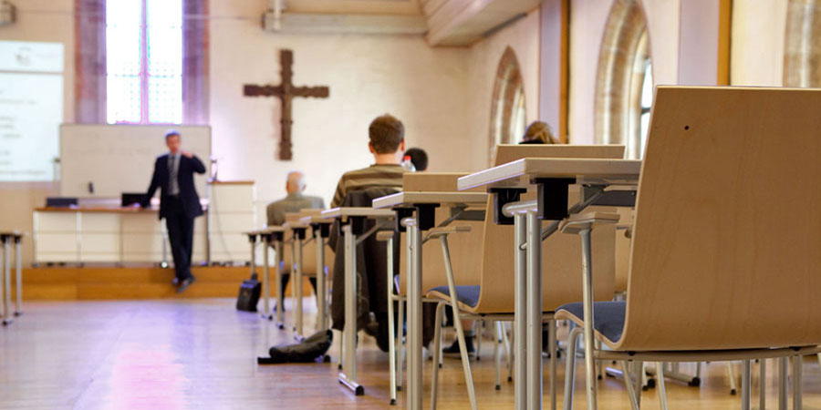 Studierende der katholischen Theologie an der Uni Erfurt